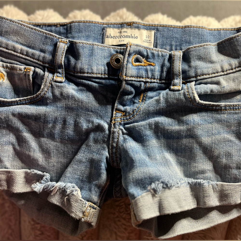 Kids Abercrombie & Fitch Light Blue Denim Jeans
